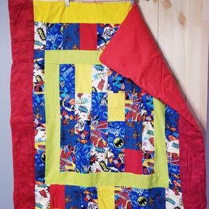 Baby/toddler superhero quilt